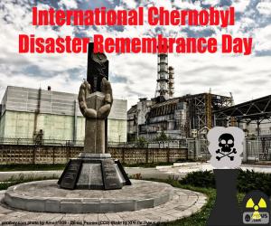 Puzzle Ημέρα μνήμης καταστροφή διεθνή Τσερνομπίλ